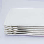 White Porcelain dinner plate