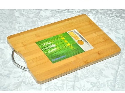 Double sided wooden chop board