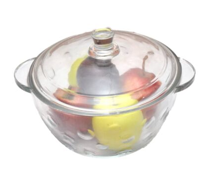 Glass casserole