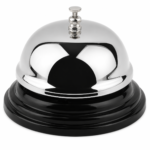 Counter Top Bell – Heavy-Duty Stainless Steel Service Bell for Hotels & Restaurants