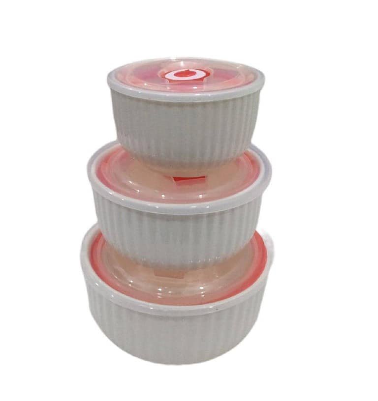 Microwave porcelain bowls