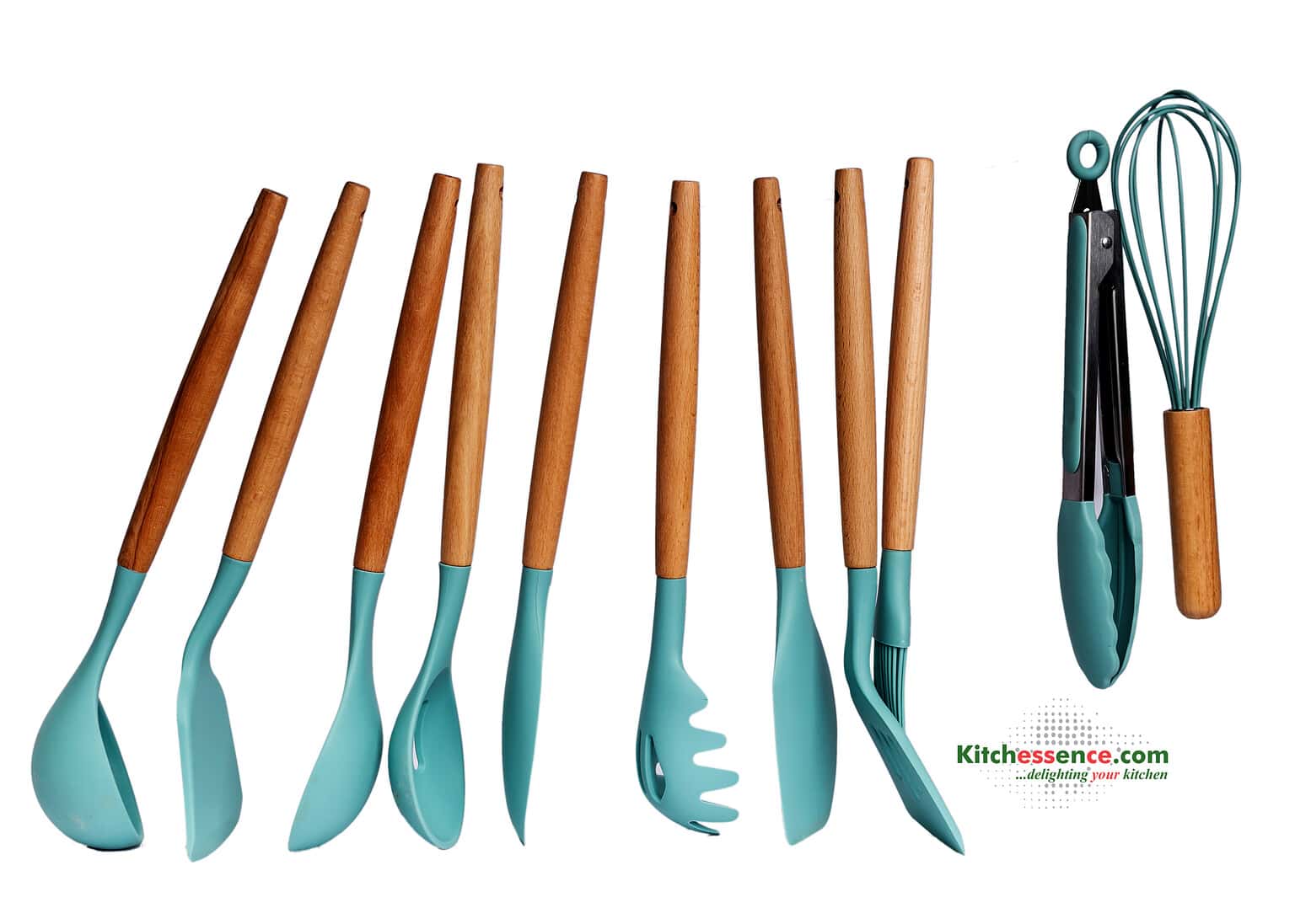 12pcs set of silicon cooking utensils