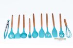 12pcs set of silicon cooking utensils
