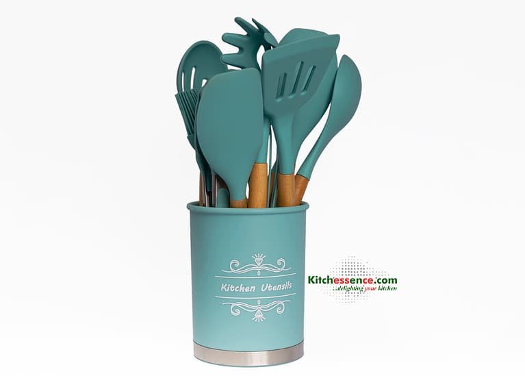 12pcs set of silicon cooking utensils
