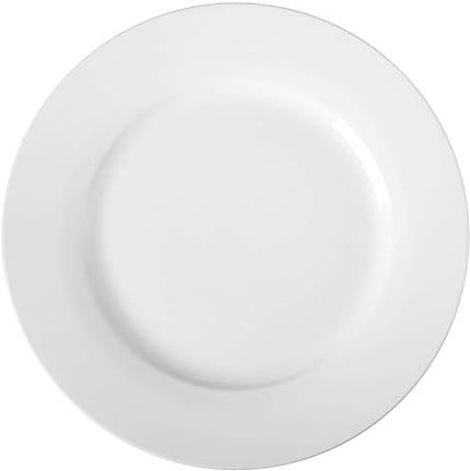 Porcelain White Round Dinner plate-6pcs set