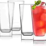Highball Clear Water and Juice Glass Cups