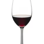 Stemmed Wine Glasses with Elongated Bowl Design