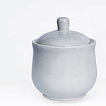 White Porcelain Sugar Bowl 300wl with Lid-300MLwl