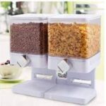 2pcs Cereal Dispenser White