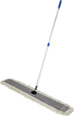 Dry industrial mop broom