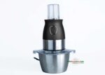 3 in 1 Smarthome Yam Pounder, Smoothie Maker, Grinder With Extra 2pcs To-Go Bottles -Black - Image 4