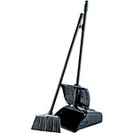 Long handle broom and dustpan