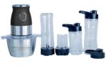 3 in 1 black yam pounder, grinder and smoothie maker