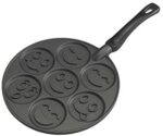Smiley face emoji nonstick pancake pan