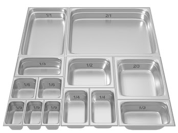 Stainless Steel GN Container and Pans for Hotels and Restaurants
