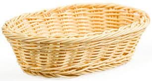 Wicker Bread and Fruit Basket - Made with Natural Rattan