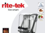 Rite Tek Blender - Pro Commercial Professional Blender with Noise Proof for Hotels and Restaurants