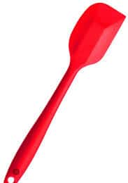 Multicolor Silicone Spatula Cooking Spoon - Red