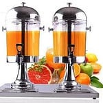 Sunnex Double Tank Juice Dispenser for Hotels and Restaurants