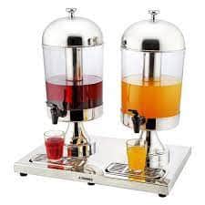 Sunnex Double Tank Juice Dispenser for Hotels and Restaurants