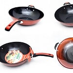 Long Handle Stir Frypan for Homes, Hotels, and Restaurants