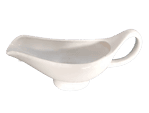 White Porcelain Sauce/Gravy Boat Jug Containers with Handle for Homes, Hotels, and Restaurants