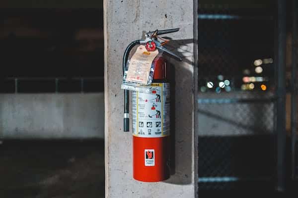 food safety and hygiene - fire extinguisher
