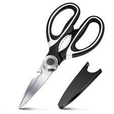 Kitchen Shears or Scissors with Cover for Homes, Hotels, and Restaurants