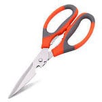 Kitchen Shears or Scissors, Red, Blue, Green, Yellow, Teal for Homes, Hotels, and Restaurants
