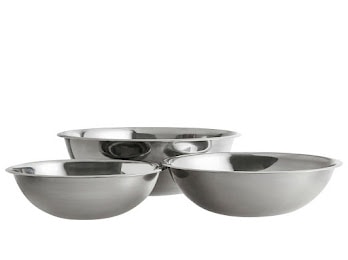 Large Capacity Stainless Steel Mixing Bowls for Hotels and Restaurants