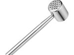 Stainless Steel Double Sided Meat Tenderiser Mallet for Homes, Hotels, and Restaurants