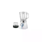 Scanfrost Blender Glass Jar 1.5L, Plastic Body, White - SFKAB406 for Homes, Hotels, and Restaurants