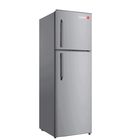 Scanfrost Double Door Refrigerator Direct Cool 350 Liters Inox Finish - SFR350DCWB for Homes, Hotels, and Restaurants