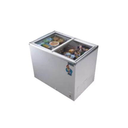 Scanfrost Glass Top Display Freezer 200 Liters - SFCH200 for Homes, Hotels, and Restaurants