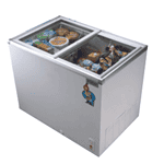 Scanfrost Glass Top Display Freezer 300 Liters - SFCH300 for Homes, Hotels, and Restaurants