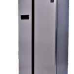 Scanfrost Side By Side Refrigerator 500 Liters Recessed Handle and Water Dispenser - SFSBS500B for Homes, Hotels, and Restaurants