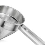 Stainless Steel Wire Mesh Funnel Strainer for Homes, Hotels, and Restaurants