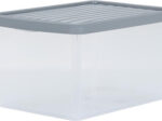 Wham Plastic Storage Box Polypropylene 16 Litres - Transparent for Homes, Hotels, and Restaurants