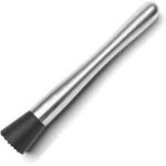 Cocktail Muddler Stainless Steel Bar Mixer for Homes, Bars, Hotels, and Restaurants