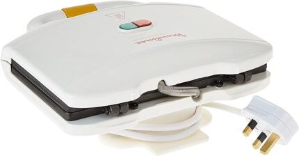 Moulinex Sandwich Maker - Ultracompact, 2 Slice for Homes, Hotels, and Restaurants