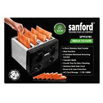 Sanford 4 Slice Toaster SF9937bt- 1400 Watt for Homes, Hotels, and Restaurants