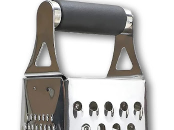 Stainless Steel 4-Sided Box Grater and Shredder for Homes, Hotels, and Restaurants