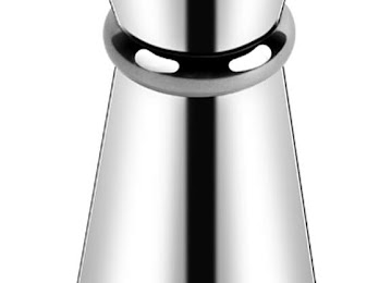 Stainless Steel Double Cocktail Jigger for Bartending with Measurements for Bars, Homes, Hotels, and Restaurants