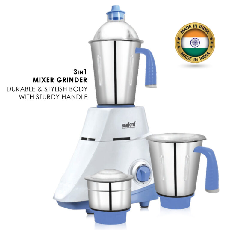 Sanford Mixer Grinder SF5901GM - 550 Watt for Homes, Hotels, and Restaurants