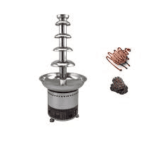Electric 5 Step Chocolate Fountain Machine for Homes, Hotels, and Restaurants