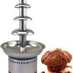 Electric Step Chocolate Fountain Machine for Homes, Hotels, and Restaurants