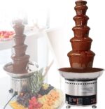 Electric Step Chocolate Fountain Machine for Homes, Hotels, and Restaurants