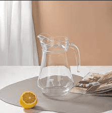 Crystal Clear 2 Litres Water and Milk Jug for Homes, Hotels, and Restaurants