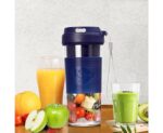 Pigeon Blendo Rechargeable Personal Blender with Juicer Cup Jar 330ml for Homes, Hotels, and Restaurants