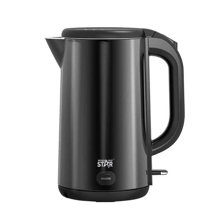Winning Star Electric Kettle 1.8L 1800Watt- ST-6019 for Homes, Hotels, and Restaurants